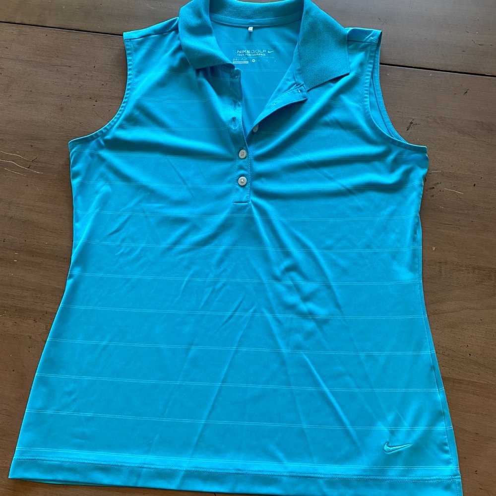 Nike Golf Tour Performance Sleeveless Dri-Fit Polo Shirt
